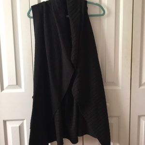 Fleece Black Vest